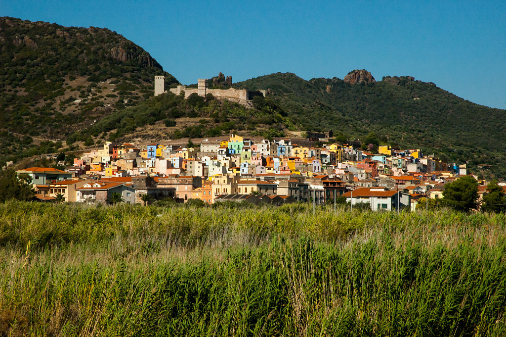 Castle of Serravalle over Bosa, Western Sardinia