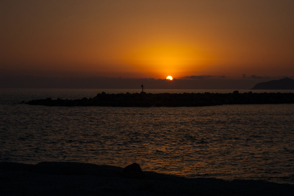 Bosa Marina Sunset