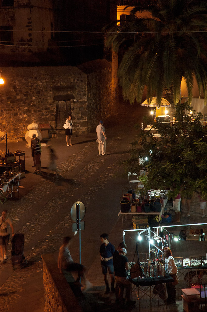 Night Market, Piazza Sas Animas, Orosei