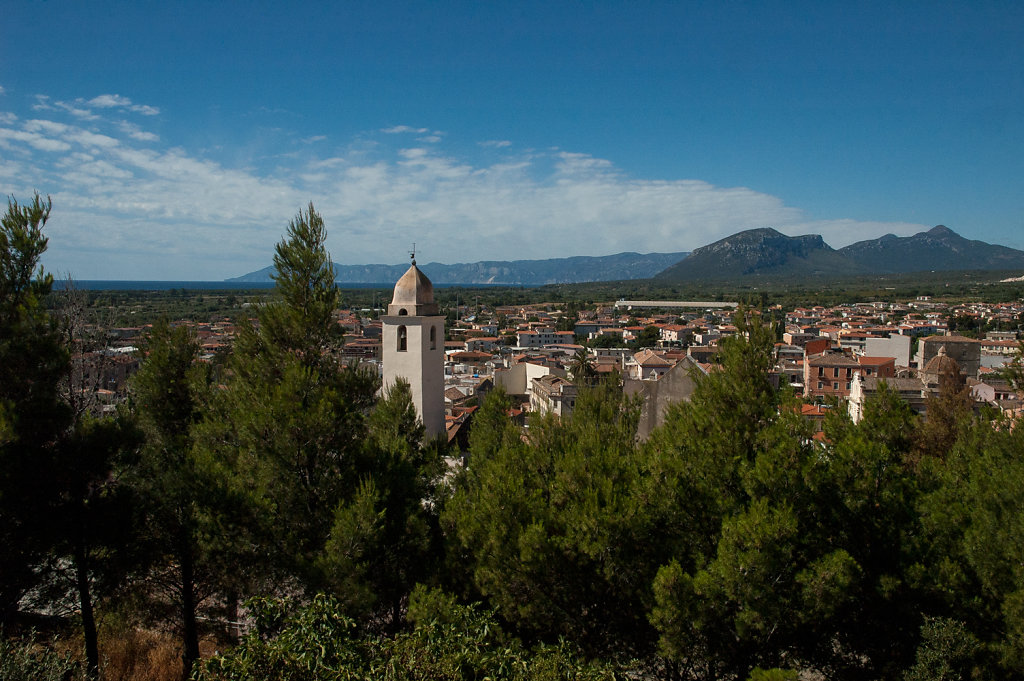 View over Orosei