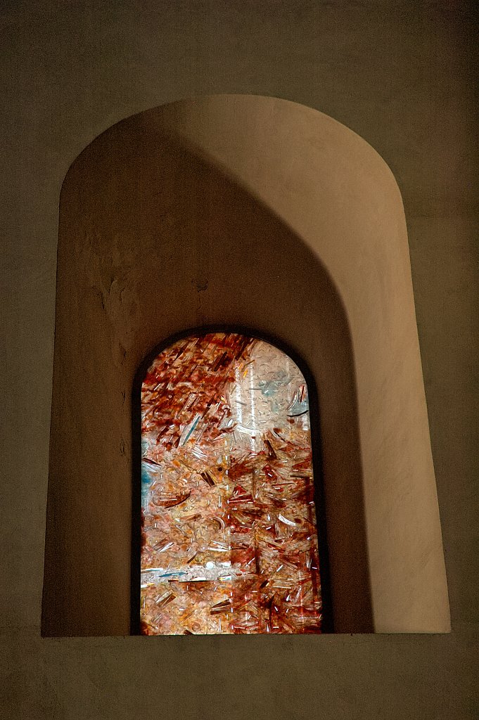 Duomo di Cefalu, Stained glass window