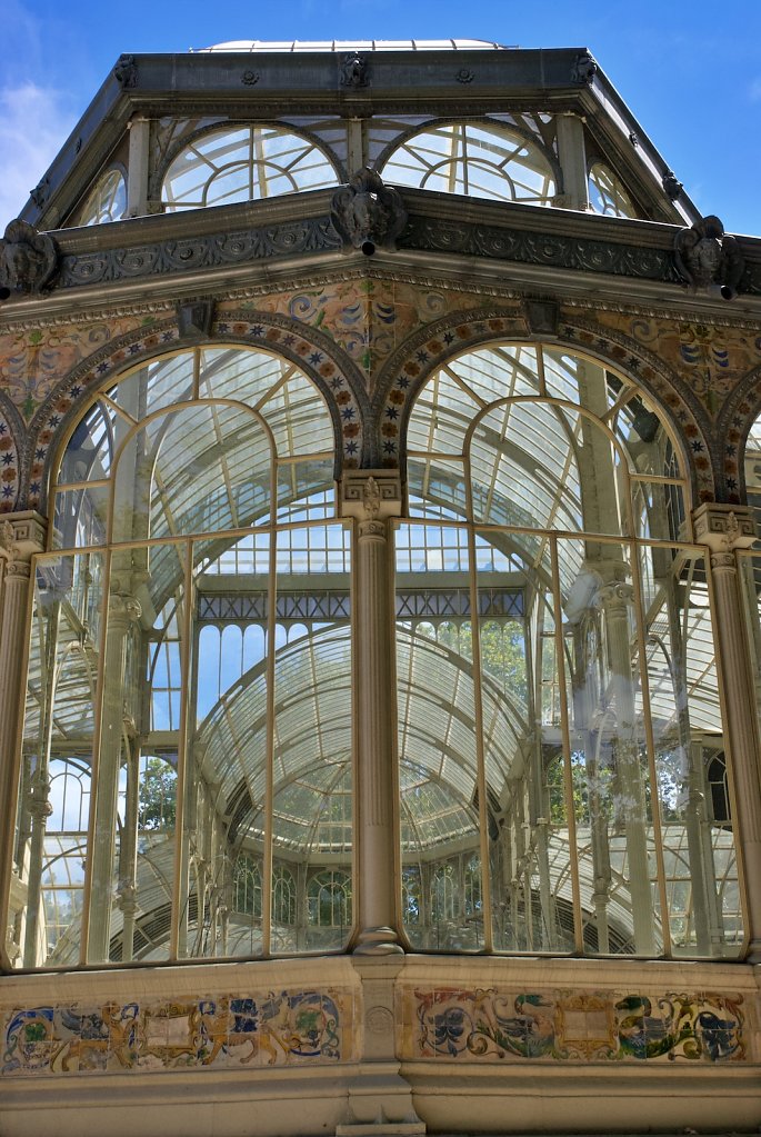 El Retiro Park Palacio de Cristal-